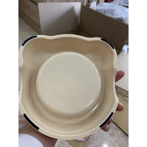 Bát ăn chó mèo chia khẩu phần tiện lợi chén ăn cao cấp size S - Ảnh 4