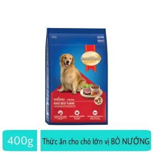 Smartheart Adult Vị Bò Thức Ăn Hạt Dành Cho Chó Lớn (Bao 50 gói 400g)