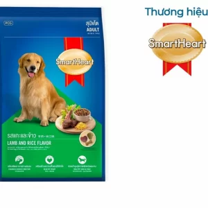 Smartheart Adult Vị Cừu Dành Cho Chó Lớn (Thùng 6 gói 1,5kg)