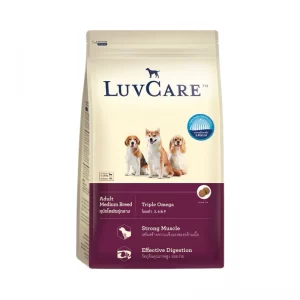 Luvcare Adult Medium Breed Thức ăn cho chó trưởng thành giống nhỡ (Túi 2kg)