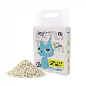 Cát Vệ Sinh Đậu Nành Cho Mèo Hãng Tofu Cat Litter Taotao Pet Mùi Sữa Mẫu Mới - Túi 6L