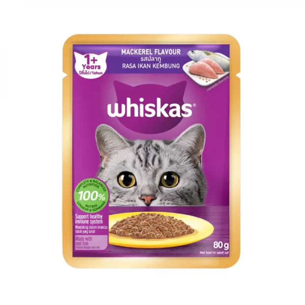 Pate Whiskas Cho Mèo Trưởng Thành 80g (Hộp 28 gói) - Ảnh 8