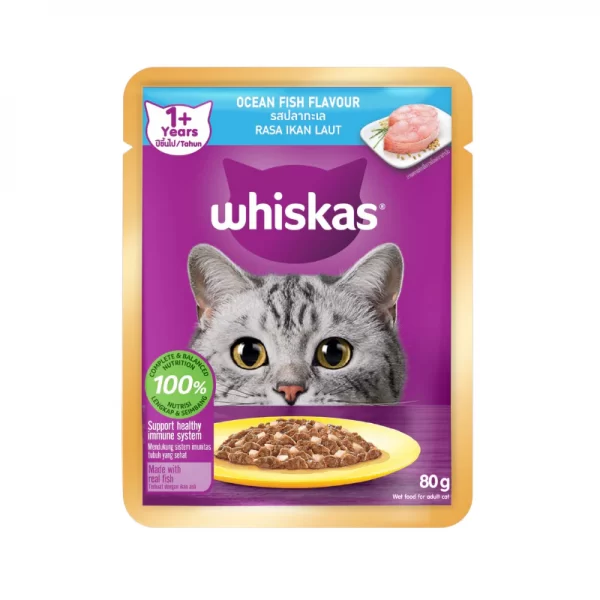 Pate Whiskas Cho Mèo Trưởng Thành 80g (Hộp 28 gói) - Ảnh 4