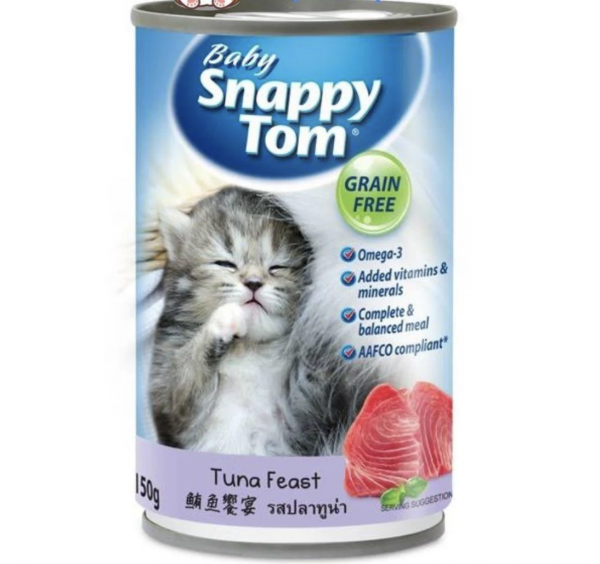 Pate Cho Mèo Con Snappy Tom Kitten  (Lon 150g) - Thùng 15 lon - Ảnh 3