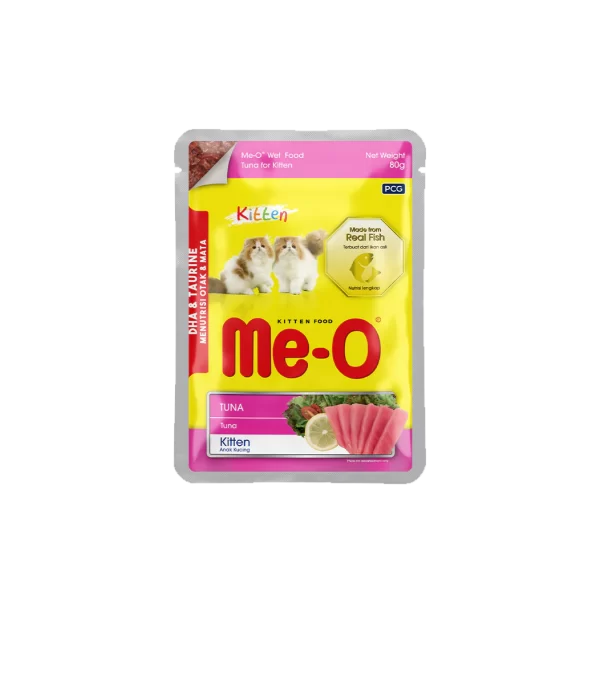 Pate Me-O Cho Mèo Con Giàu Dinh Dưỡng 80g - Thùng 48 gói - Ảnh 2