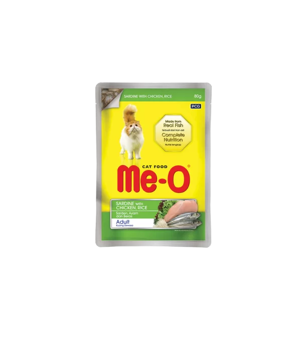 Pate Me-O Cho Mèo Lớn Giàu Dinh Dưỡng 80g - Thùng 48 gói - Ảnh 3