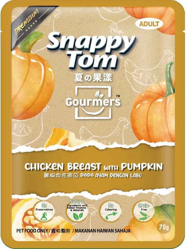 Pate Mèo Snappy Tom Trái Cây 70g - Thùng 24 gói - Ảnh 2