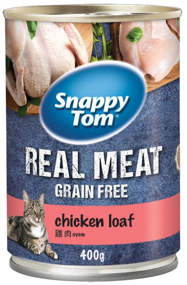 Pate Mèo Snappy Tom Real Fish - Lon 400g - Ảnh 4