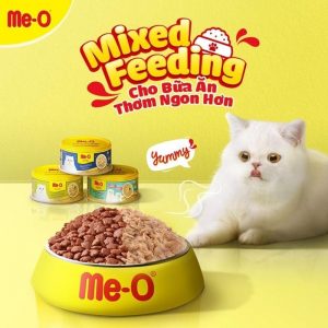 Pate Cho Mèo Me-O Delite Lon 80g (Thùng 24 Lon)