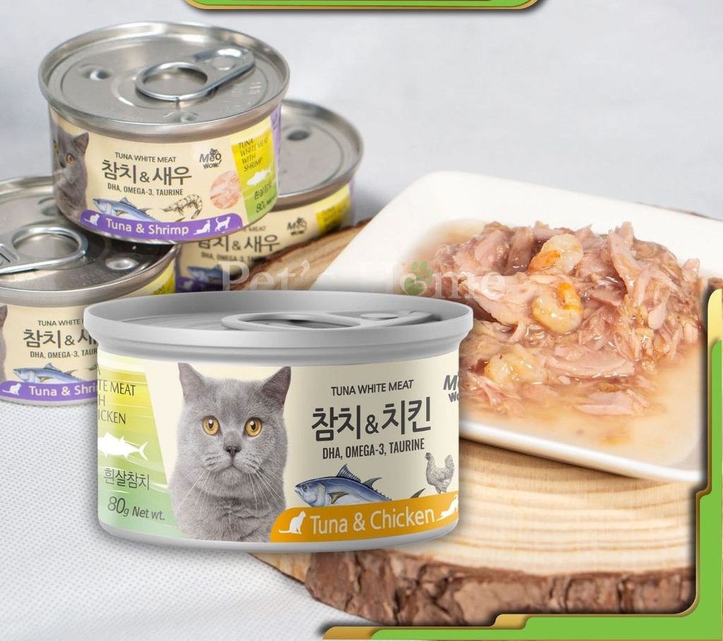 Pate cho mèo Meowow Hàn Quốc lon 80g - Ảnh 3