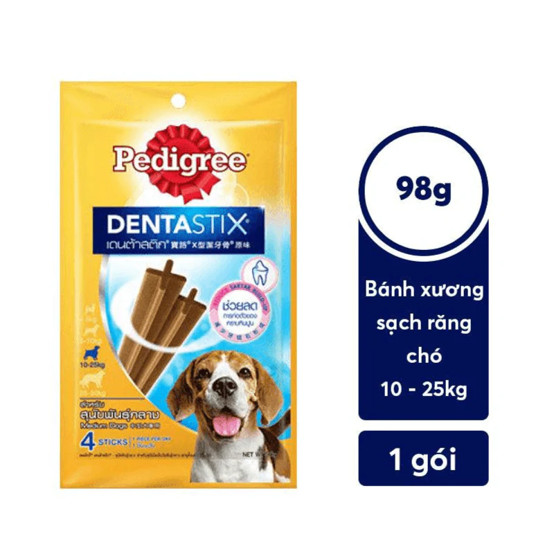 Bánh Thưởng Cho Chó Xương Sạch Răng Pedigree Dentastix - Ảnh 5