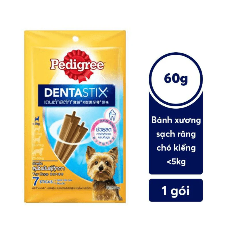 Bánh Thưởng Cho Chó Xương Sạch Răng Pedigree Dentastix - Ảnh 3