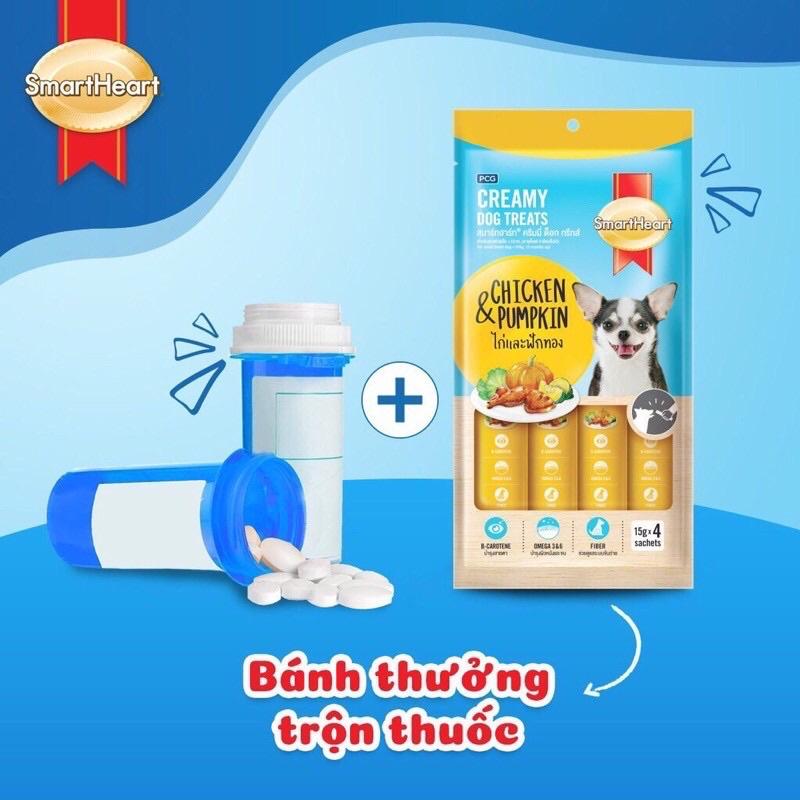 Súp Thưởng Cho Chó Súp Smartheart Creamy Dog Treats - Ảnh 4
