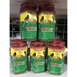 Cám Trứng Vương Việt Anh dành cho chim chào mào, chích choè, hoạ my, khướu hộp 500gram cao cấp chính hãng