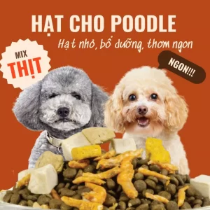 Hạt cho Chó Poodle túi zip 500g MasterCare For Pet - Hạt nhỏ, giòn, dễ ăn, mix nhiều loại thịt