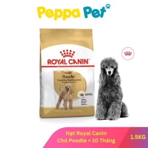 [ 1.5KG ] Thức Ăn Cho Chó - Hạt Royal Canin Poodle Adult Dành Cho Chó Poodle Trưởng Thành