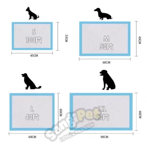 Miếng Lót Vệ Sinh Cho Chó Mèo - Tả Lót Hút Nước Ổ Nằm, Đệm Nằm, Giảm Mùi Cho Thú Cưng