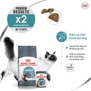[ 2KG ] Hạt Royal Canin Hairball Care Giúp Tiêu Búi Lông Cho Mèo